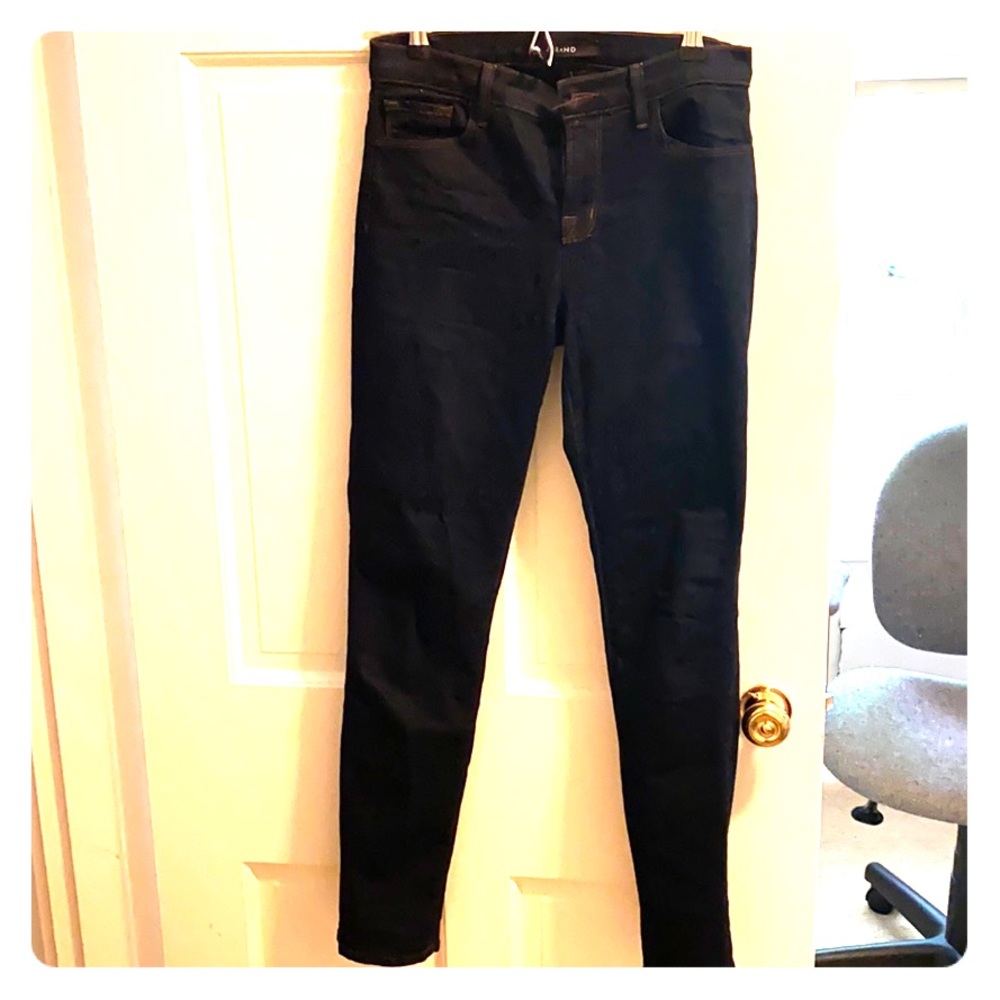 Jbrand dark blue skinny jeans. Women’s size 28